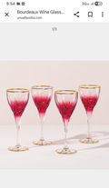 Bordeaux wine glasses